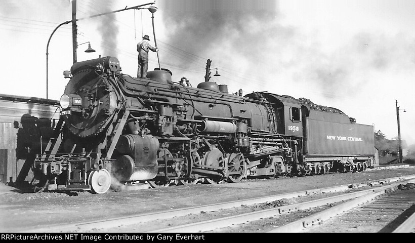 NYC 2-8-2 #1958 - New York Central